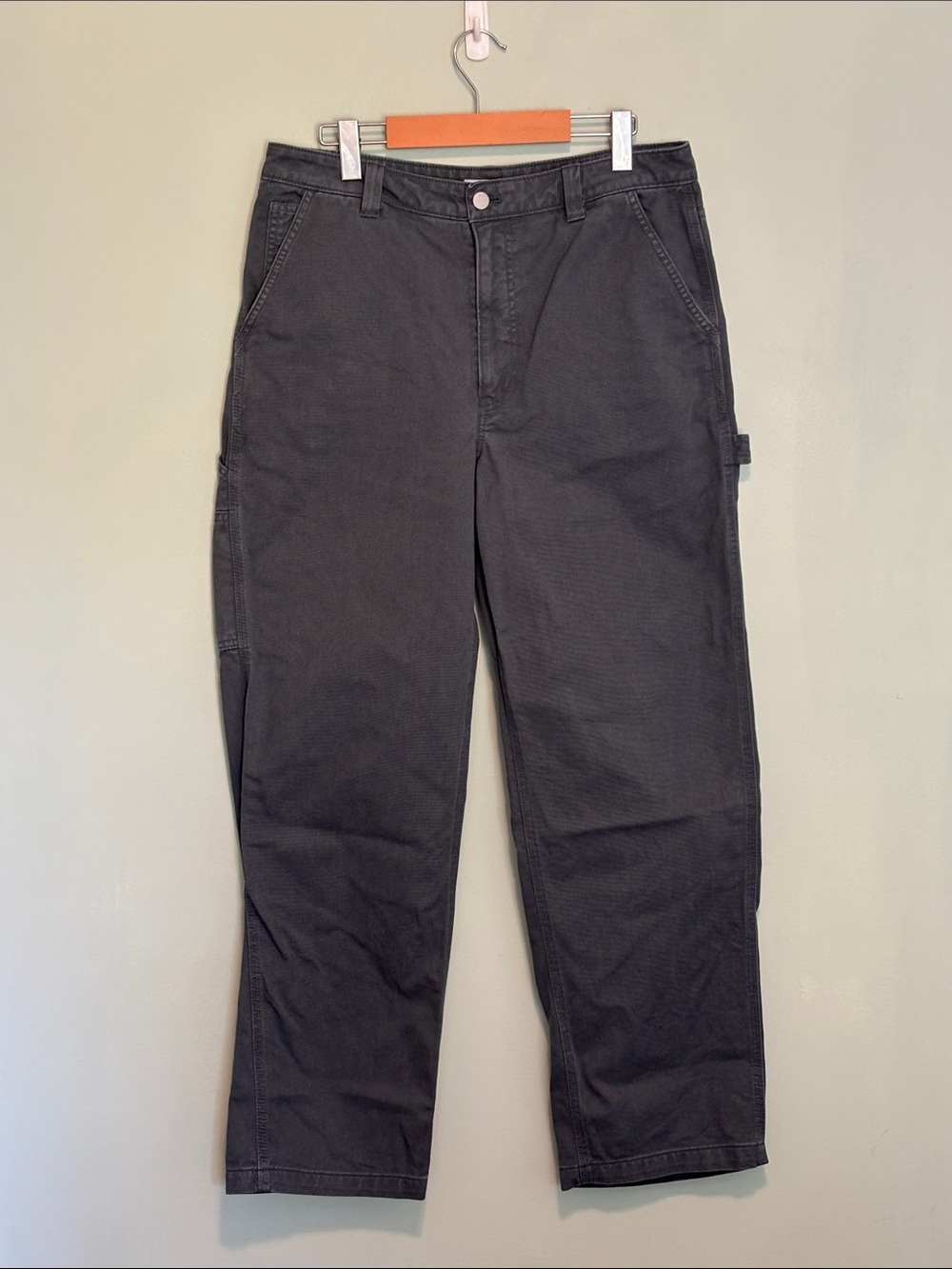TNA Greenwich Cargo Pants in Dark Grey (Size 12) - Picture 6 of 7